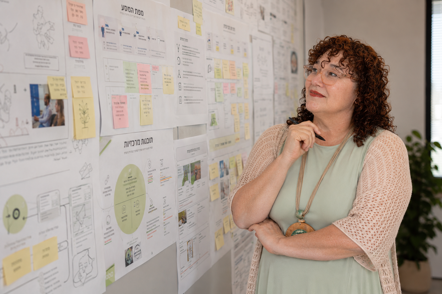 Reviewing insights board